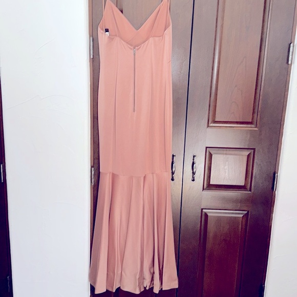 Alice + Olivia • Julietta Slip Dress in Burnt Rose • NWT • SZ 6 • MSRP $495 - Picture 6 of 8